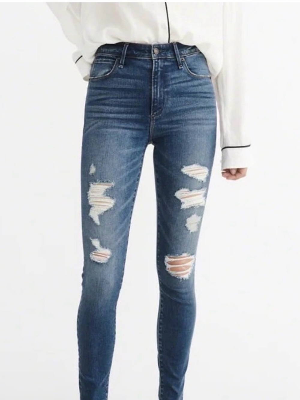 ABERCROMBIE & FITCH Simone super skinny jeans